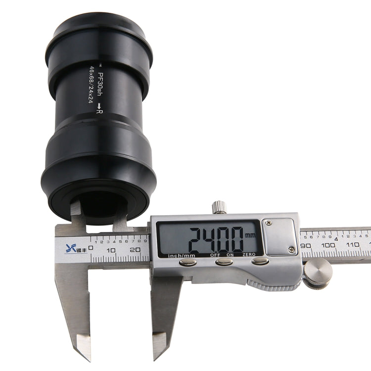 PF30 Press Fit Style Bottom Bracket Fits 68-73mm for SHIMANO, Prowheel, SRAM GXP Mountain Bike (Black) by buy2fix