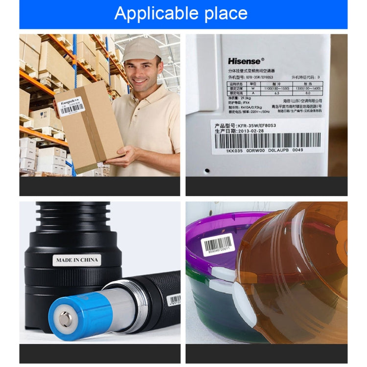 Thermal Label Printer Paper Sticker, Size: 57*40mm by buy2fix