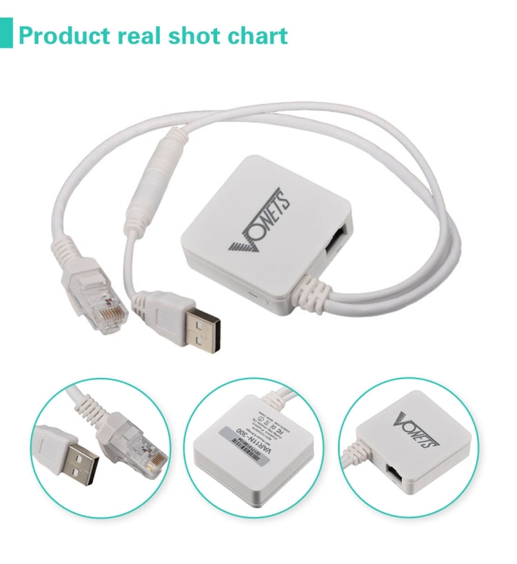 VONETS VAR11N-300 Mini 300Mbps WiFi Repeater & Router & Bridge, Support 802.11N(White) by VONETS