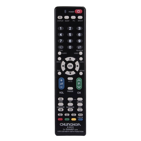 CHUNGHOP E-S915 Universal Remote Controller for SHARP LED TV / LCD TV / HDTV / 3DTV by CHUNGHOP