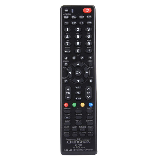 CHUNGHOP E-T908 Universal Remote Controller for TCL LED TV / LCD TV / HDTV / 3DTV by CHUNGHOP