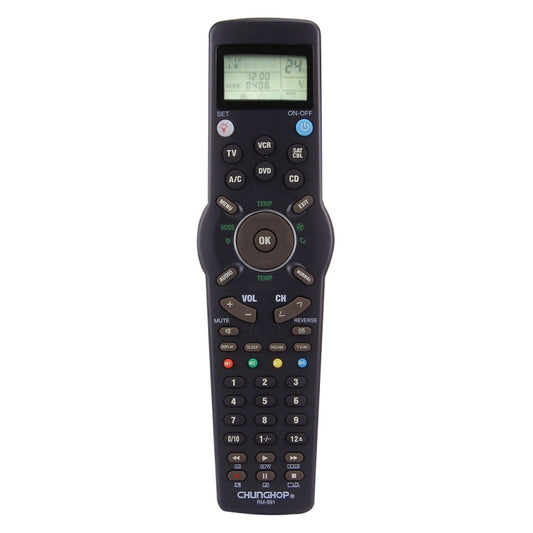 CHUNGHOP RM-L991 Universal LCD Remote Controller with Learning Function for TV VCR SAT CBL DVD CD A/C by CHUNGHOP
