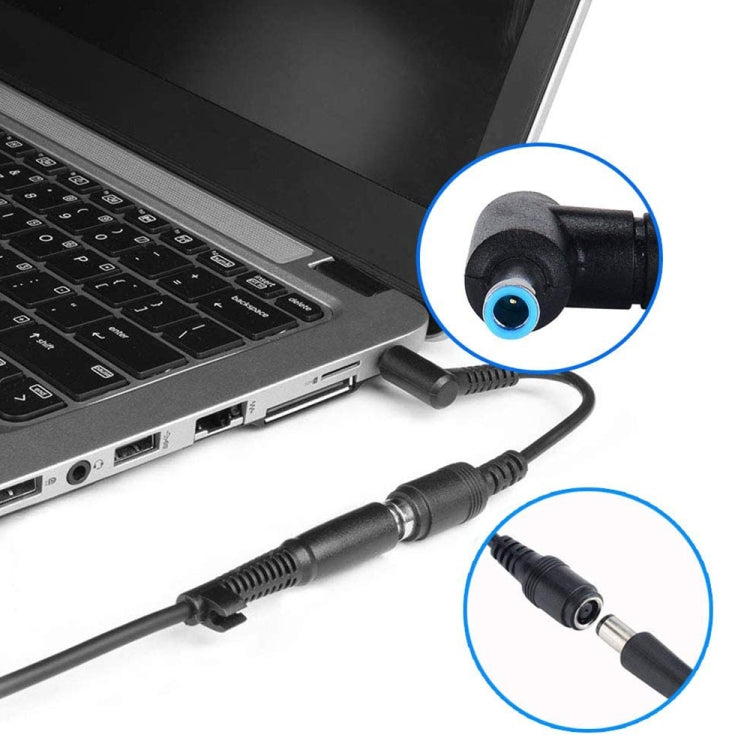 4.5 x 3.0mm Bent Male to 5.5 x 2.1mm Female Interfaces Power Adapter Cable for Laptop Notebook, Length: 10cm by buy2fix