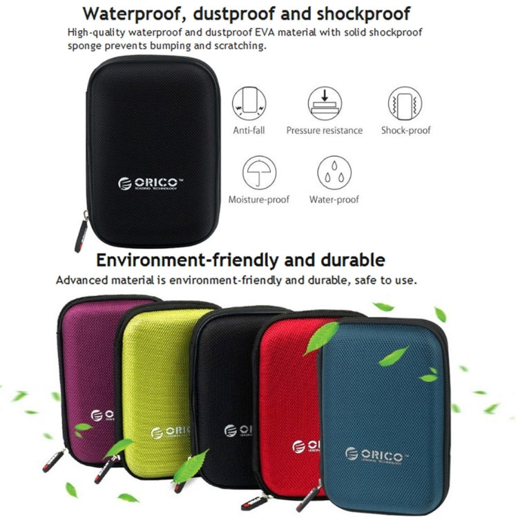 ORICO PHD-25 2.5 inch SATA HDD Case Hard Drive Disk Protect Cover Box(Green) by ORICO