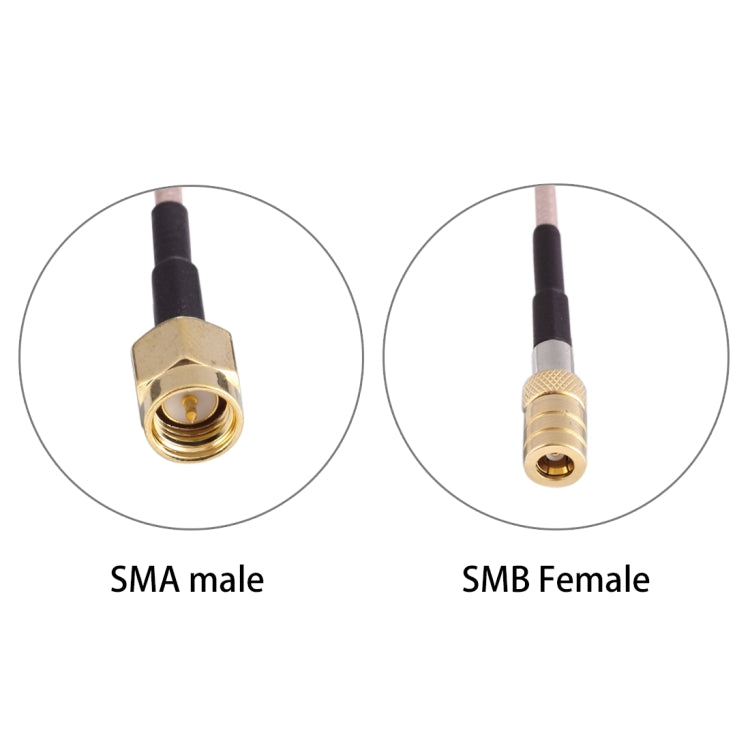 90cm SMA Male to SMB Female Adapter RG316 Cable by buy2fix