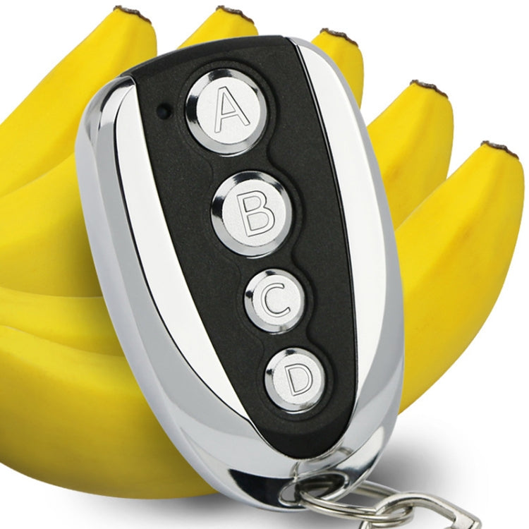 U-shaped 433Mhz Wireless Universal Copy Remote Control Metal 4 Key Garage Door Duplicator Mini Portable Key Controller by buy2fix