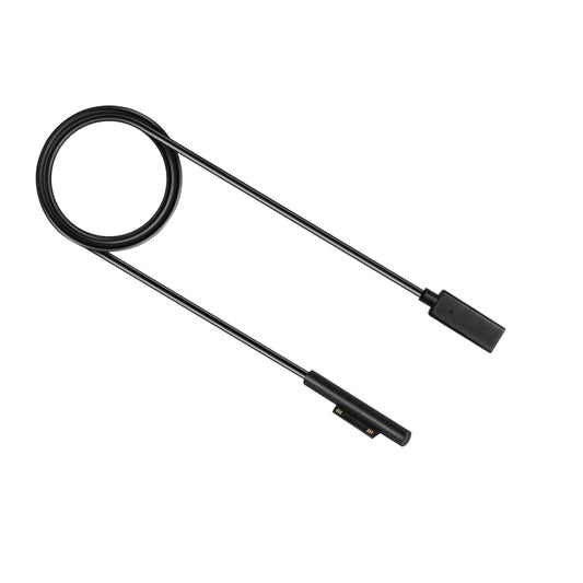 USB-C / Type-C Female to 6 Pin Male Laptop PD Fast Charging Cable for Microsoft Surface Pro 7 / 6 / 5 / 4 / 3, Cable Length: 0.2m by buy2fix