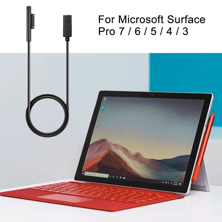 USB-C / Type-C Female to 6 Pin Male Laptop PD Fast Charging Cable for Microsoft Surface Pro 7 / 6 / 5 / 4 / 3, Cable Length: 0.2m by buy2fix
