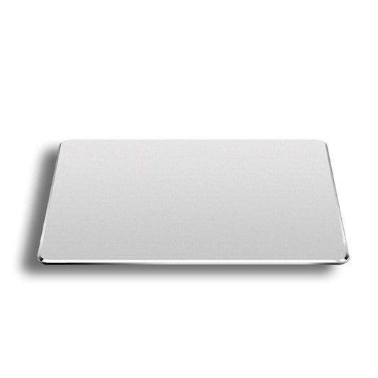 Aluminum Alloy Double-sided Non-slip Mat Desk Mouse Pad, Size : S(Silver) by buy2fix