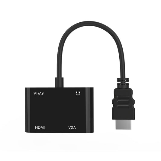 Onten 5165HV HDMI to HDMI + VGA Adapter by Onten