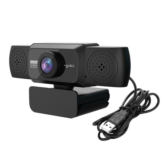 HXSJ S5 1080P Adjustable HD Video Webcam PC Camera with Microphone(Black) by HXSJ