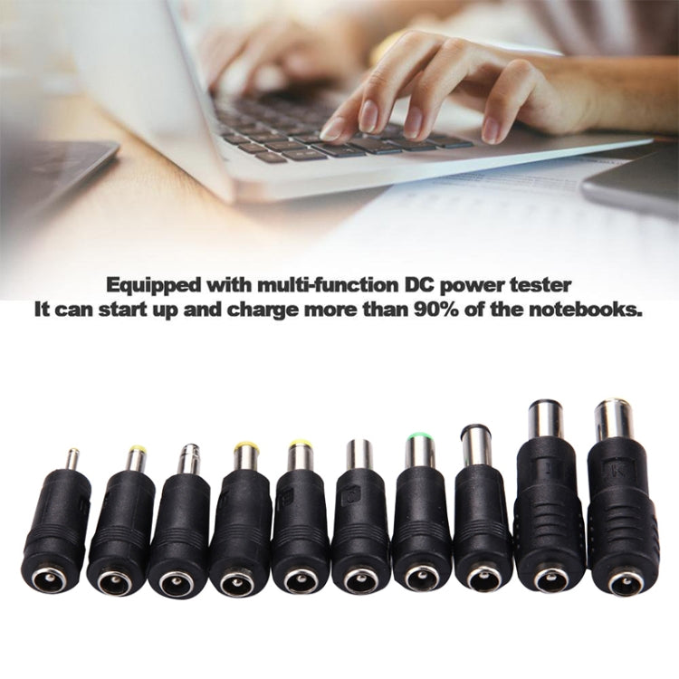 5.5x2.1mm Female to Multiple Male Interfaces 10 in 1 Power Adapters Set for IBM / HP / Sony / Toshiba / Lenovo / ASUS / Samsung / DELL Laptop Notebook by buy2fix