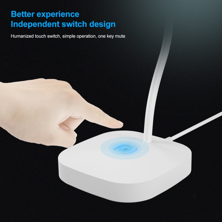 Yanmai G22 USB Desktop Computer Microphone (White) by Yanmai