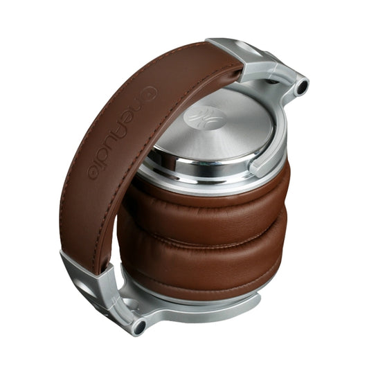 OneOdio Pro-30 Head-mounted Wired Headphone with Microphone(Brown) by OneOdio