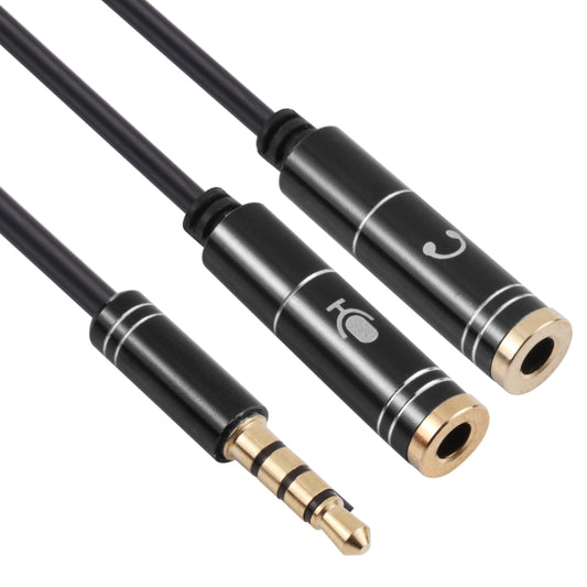 2 x 3.5mm Female to 3.5mm Male Adapter Cable(Black) by buy2fix