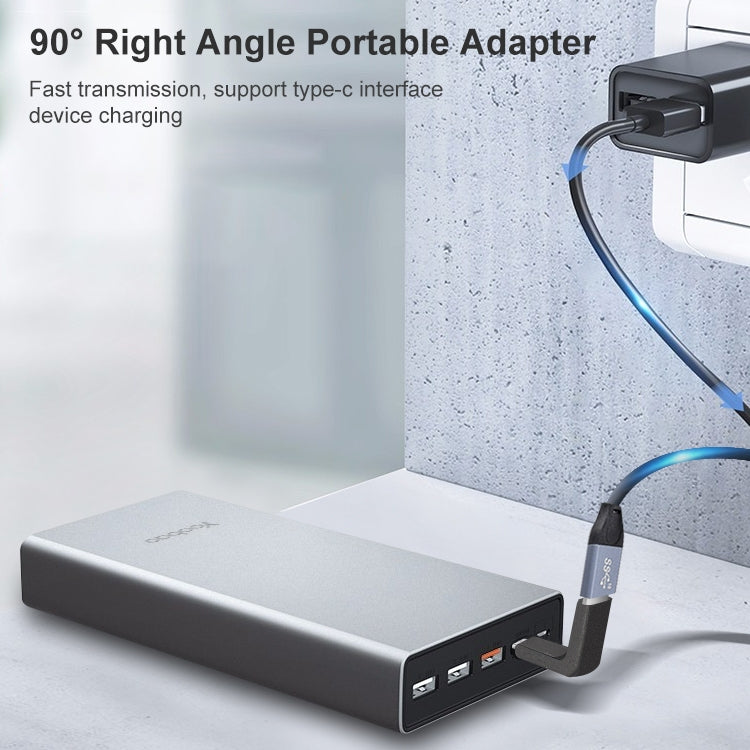 Type-C / USB-C to USB 3.1 90 Degree Elbow Head Design MF Adapter by buy2fix