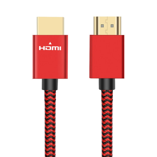 ULT-unite Gold-plated Head HDMI 2.0 Male to Male Nylon Braided Cable, Cable Length: 3m(Red) by ult-unite