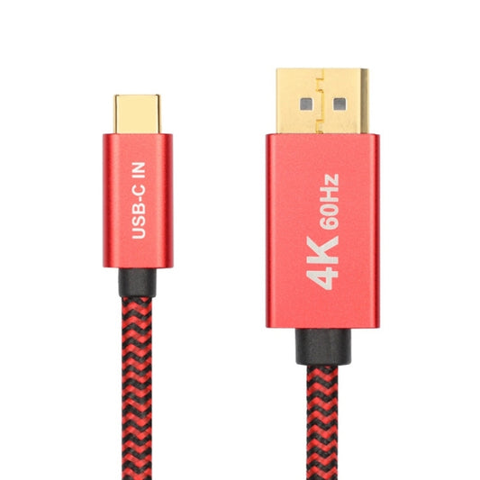 4K 60Hz USB-C / Type-C Male to DisplayPort Male HD Adapter Cable by buy2fix