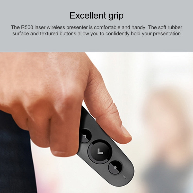 Logitech R500 2.4Ghz USB Wireless Presenter PPT Remote Control Flip Pen by Logitech