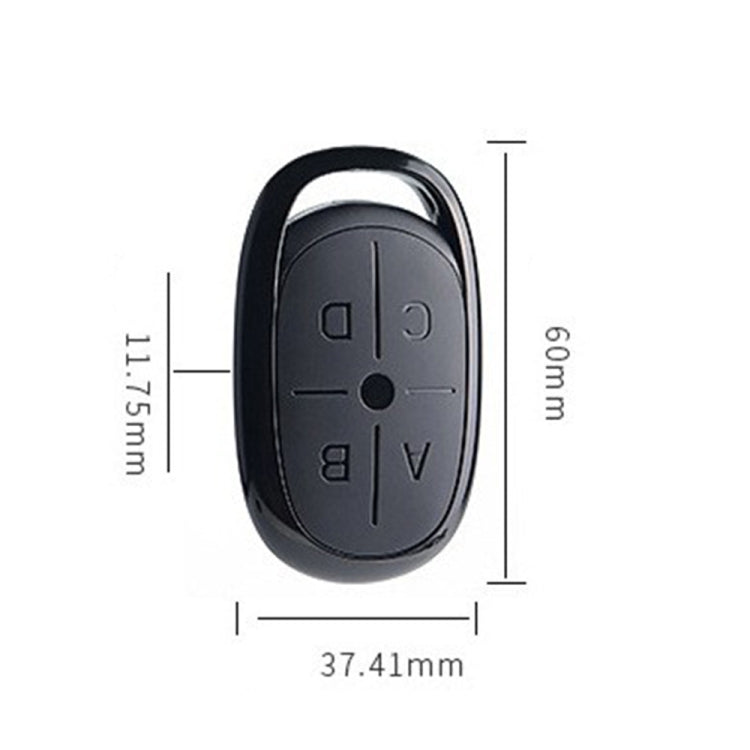 433MHZ 4-button Letter Style Wireless Copy Style Electric Barrier Garage Door Battery Car Key Remote Controller by buy2fix