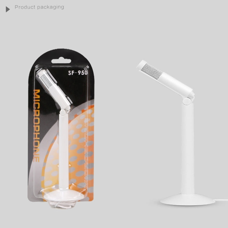 Yanmai SF-950 120 Degree Rotation Head 3.5mm Jack Studio Stereo Recording Microphone, Cable Length: 1.3m, Compatible with PC and Mac for Live Broadcast Show, KTV, etc.(Black) by Yanmai