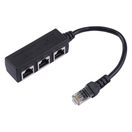 1 to 3 Socket LAN Ethernet Network RJ45 Plug Splitter Extender by buy2fix