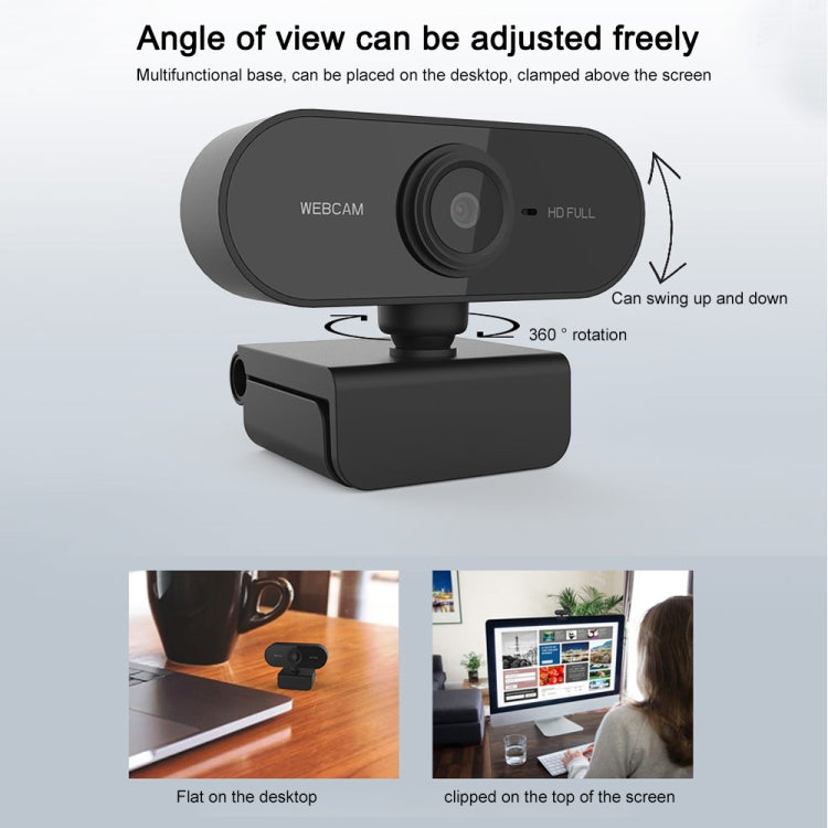 HD-U01 1080P USB Camera WebCam with Microphone by buy2fix
