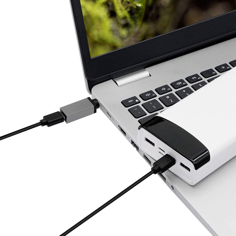 PD 18.5V-20V 5.5x2.1mm Male Adapter Connector (Silver Grey) by buy2fix