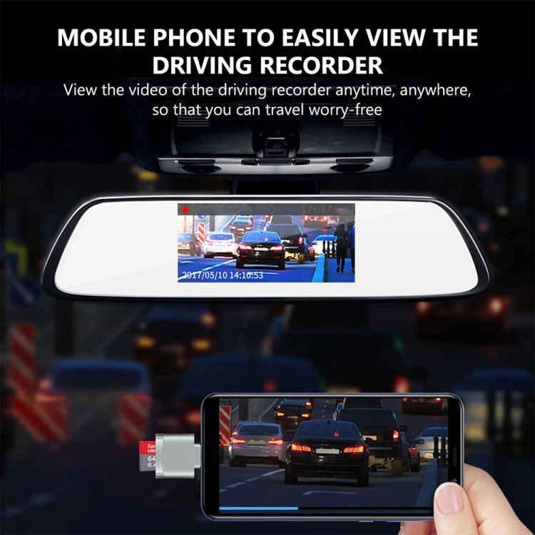 USB-C / Type-C 3.1 to Micro SD Card (TF Card) Reader Adapter(Silver) by buy2fix