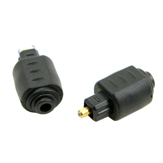 EMK Round Port to Square Port Conversion Head Optical Fiber Adapter Audio Adapter by EMK