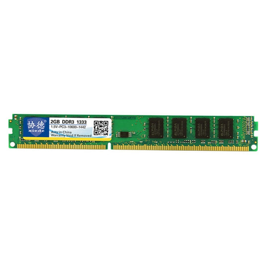XIEDE X030 DDR3 1333MHz 2GB 1.5V General Full Compatibility Memory RAM Module for Desktop PC by XIEDE