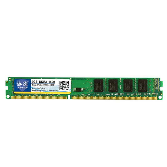 XIEDE X033 DDR3 1600MHz 2GB 1.5V General Full Compatibility Memory RAM Module for Desktop PC by XIEDE