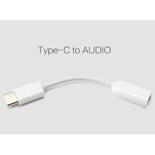 Original Xiaomi USB-C / Type-C to Audio Converter Adapter Cable, Cable Length: 9 cm, For Galaxy, Huawei, Xiaomi, LG, HTC and Other Smart Phones by Xiaomi