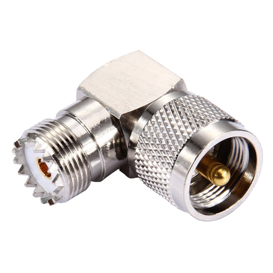 UHF Female to UHF Male Connector, 90 Degree Elbow by buy2fix