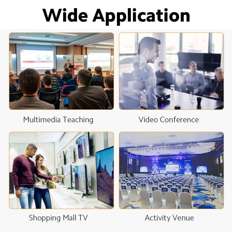 1 into 2 out HDMI 4K HD Video Splitter, with Cable by buy2fix