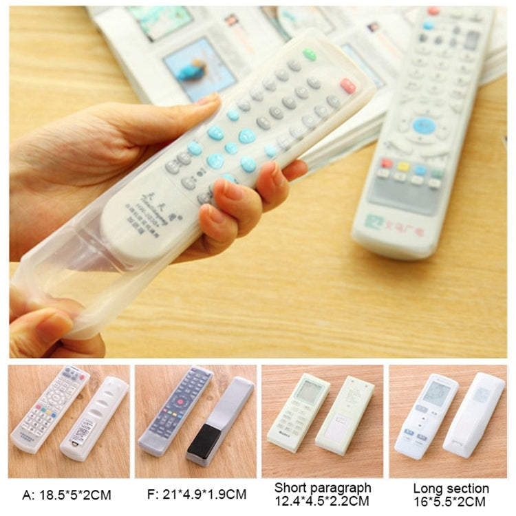 5 PCS Remote Control Silicone Protective Cover, Size: 21*4.9*1.9cm by buy2fix