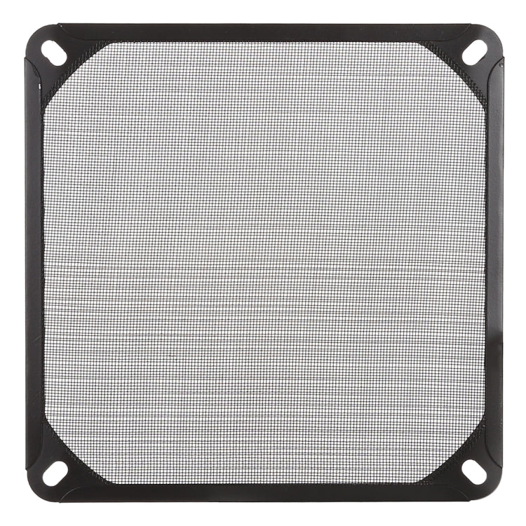 14cm Black Fan Dust Filter Computer Fan Aluminum Dustproof Cover by buy2fix