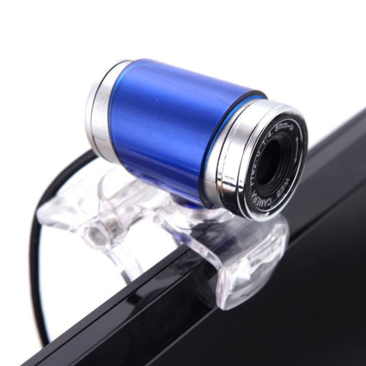 HXSJ A860 30fps 480P HD Webcam for Desktop / Laptop, with 10m Sound Absorbing Microphone, Length: 1.4m(Blue) by HXSJ