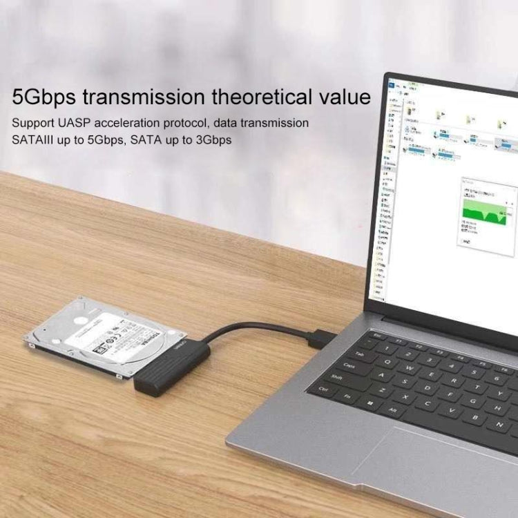 Onten US301 USB 3.0 to SATA Adapter for Universal 2.5/3.5 HDD/SSD Hard Drive Disk by Onten