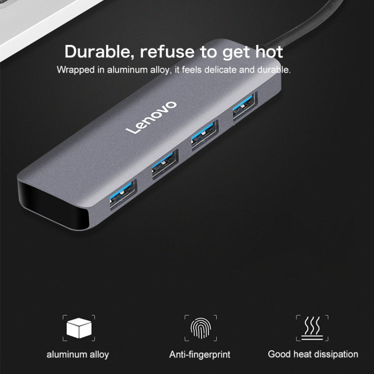 Lenovo C04 4 In 1 Type-C / USB-C to USB-C Converter Splitter Hub by Lenovo