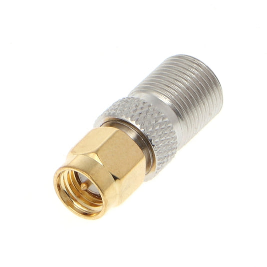2 PCS SMA Male to F Female RF Coaxial Connector by buy2fix