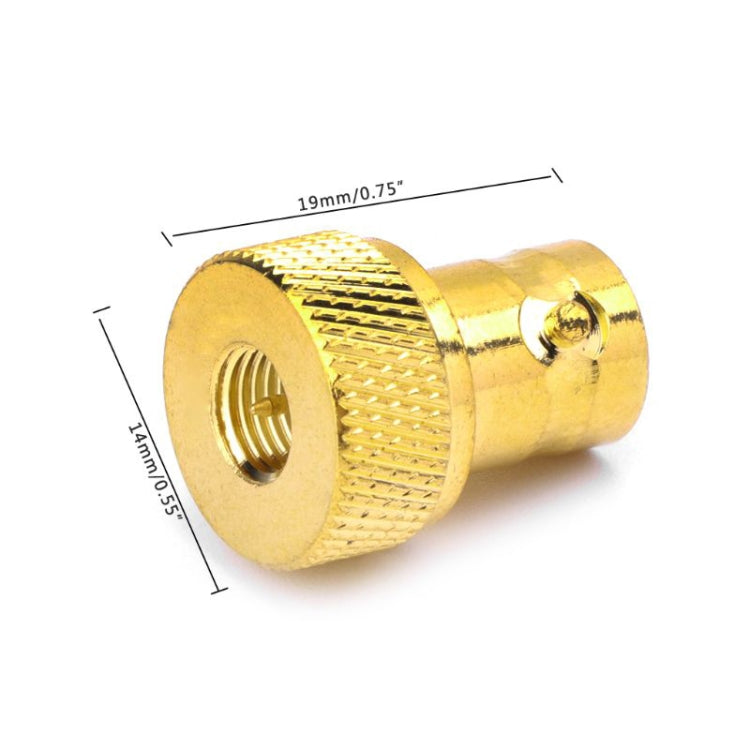 2 PCS BNC Female to SMA Male RF Coaxial Connector by buy2fix