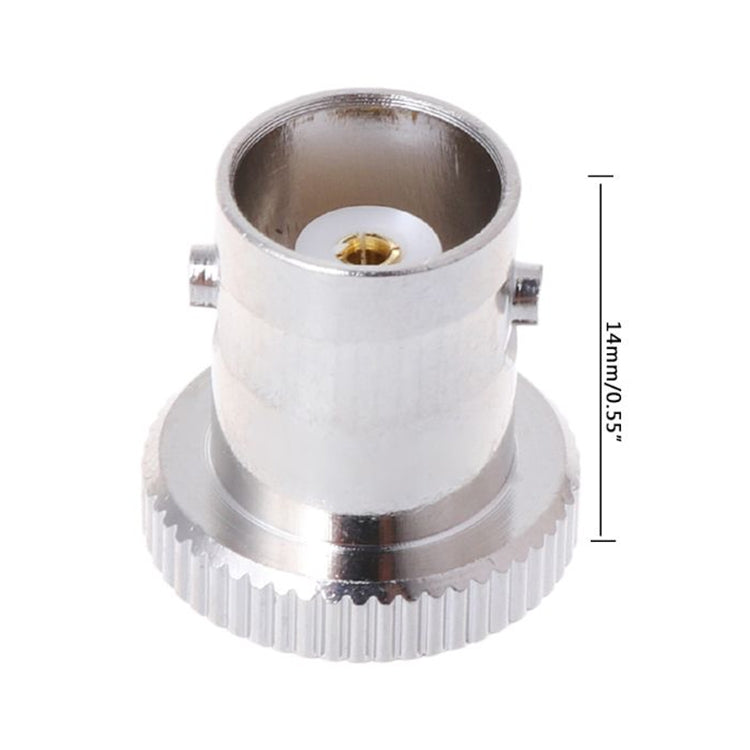 2 PCS SMA Male to BNC Female RF Connector by buy2fix