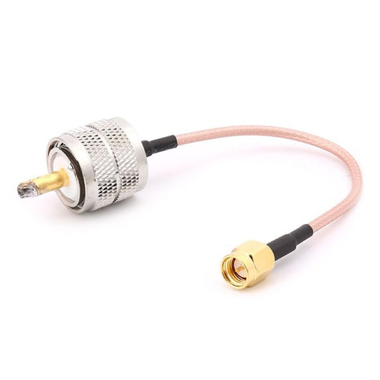 15cm UHF Male to SMA Male Pigtail Cable RF Coaxial Cable by buy2fix