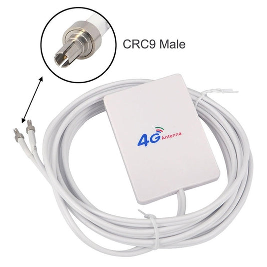 28dBi 4G Antenna with CRC9 Male Connector for 4G LTE FDD/TDD Router by buy2fix