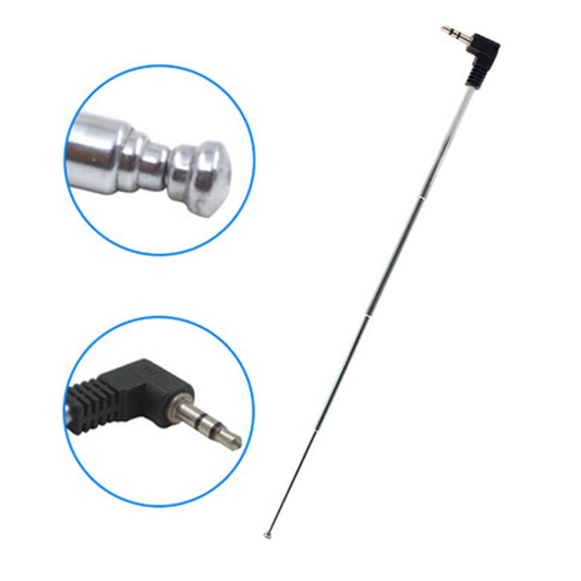 Retractable 3.5mm FM Radio Antenna for Mobile Phone, Max Length: 24.5cm by buy2fix
