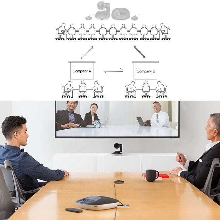 Logitech CC3500 Connect Speaker Microphone HUB Camera DIN Port Extension Cable, Cable Length: 10m (Black) by Logitech