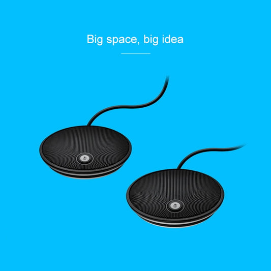 Logitech CC3500e Extended Microphone STMP100 Conference System Omnidirectional Mic(Black) by Logitech