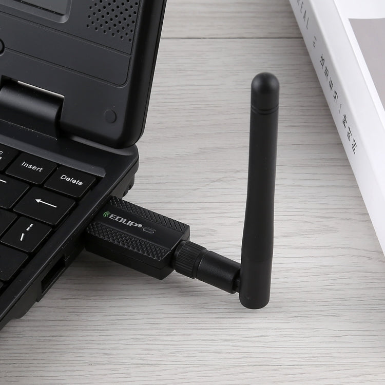 EDUP EP-AC1661 2 in 1 Bluetooth 4.2 + Dual Band 11AC 600Mbps High Speed Wireless USB Adapter WiFi Receiver by EDUP