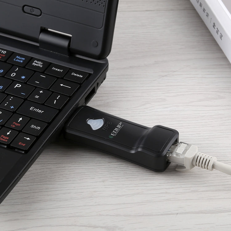 EDUP EP-2911S 300Mbps 2.4GHz Wireless USB Repeater WiFi to RJ45 Network Adapter for TV, Set Top Box, PS4, Xbox, Printer, Projector by EDUP